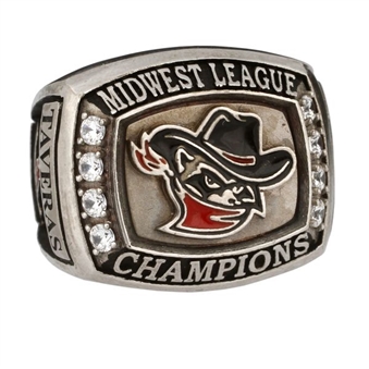 Oscar Taveras Quad City 2011 Midwest League Championship Ring